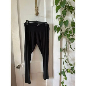 H&M Basic women’s size large black leggings